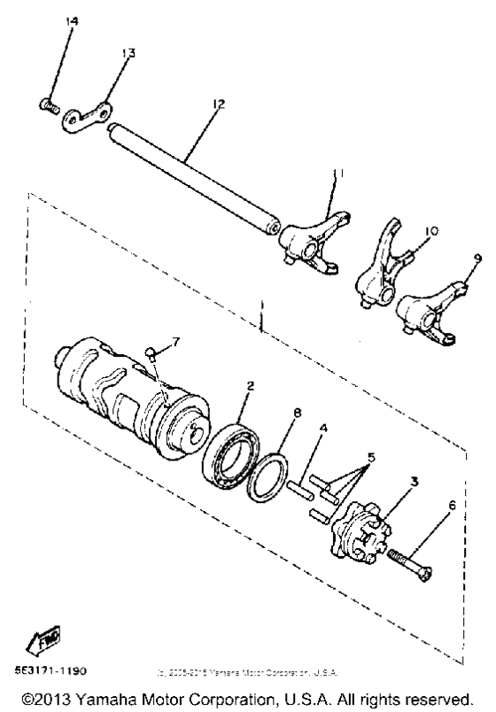 Shift Cam & Fork