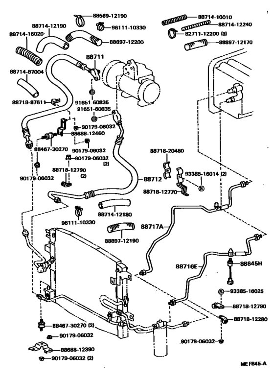 Heating & Air Conditioning - Cooler Piping