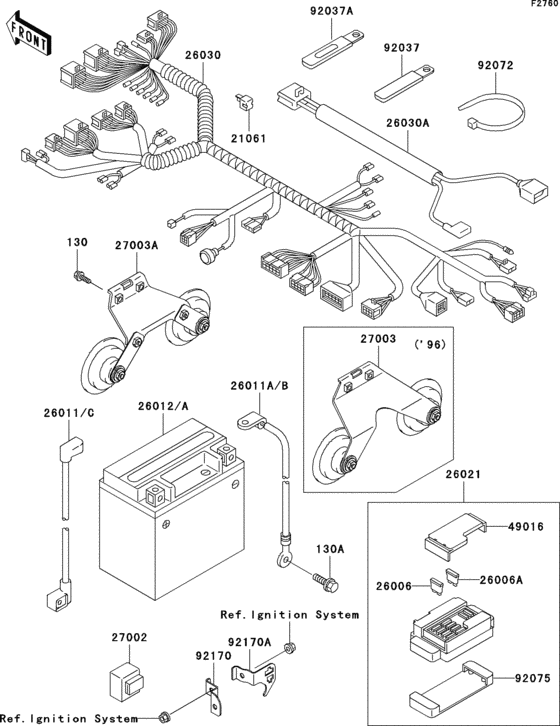 Chassis electrical equipment