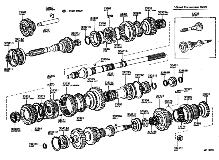 Transmission Gear (Mtm)