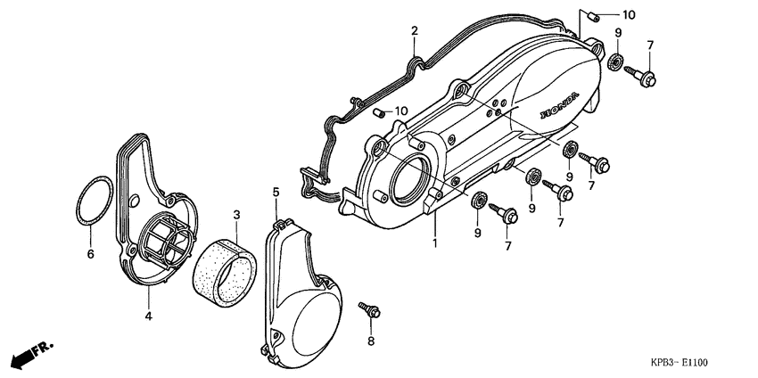 Left Crankcase Cover