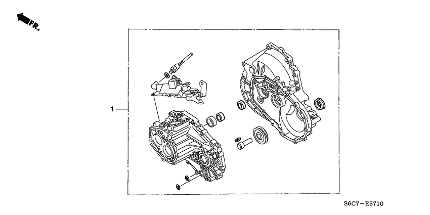 Transmission gasket set