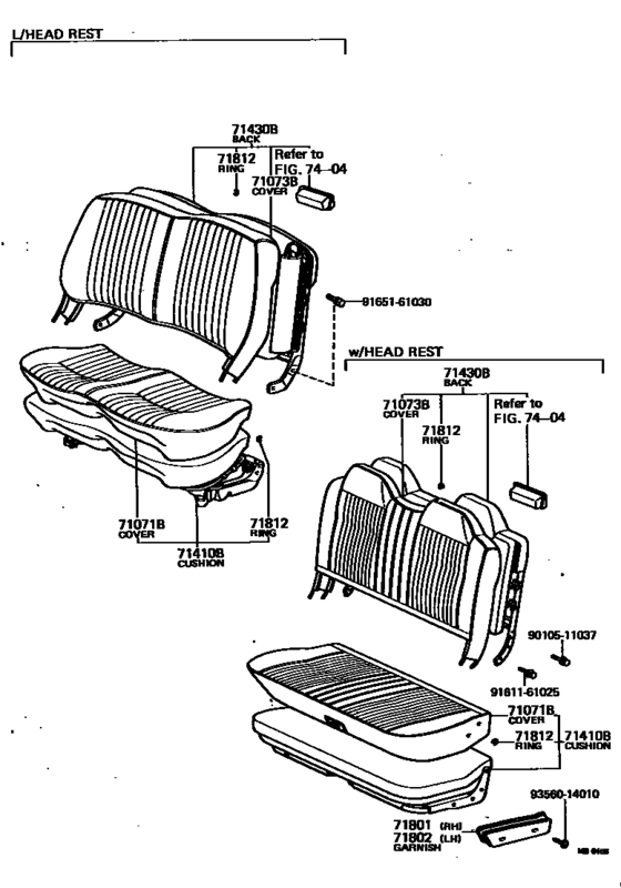 Front Seat & Seat Track