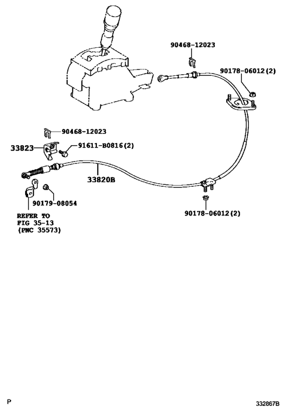 Shift Lever & Retainer