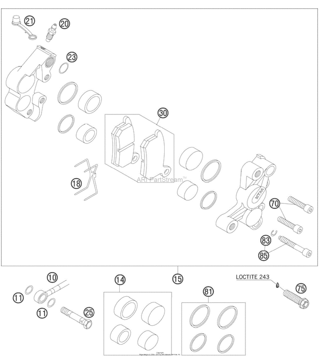 Brake Caliper Front