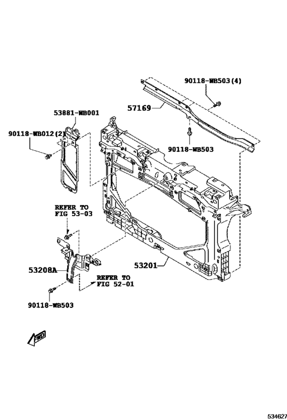 Front Fender Apron & Dash Panel
