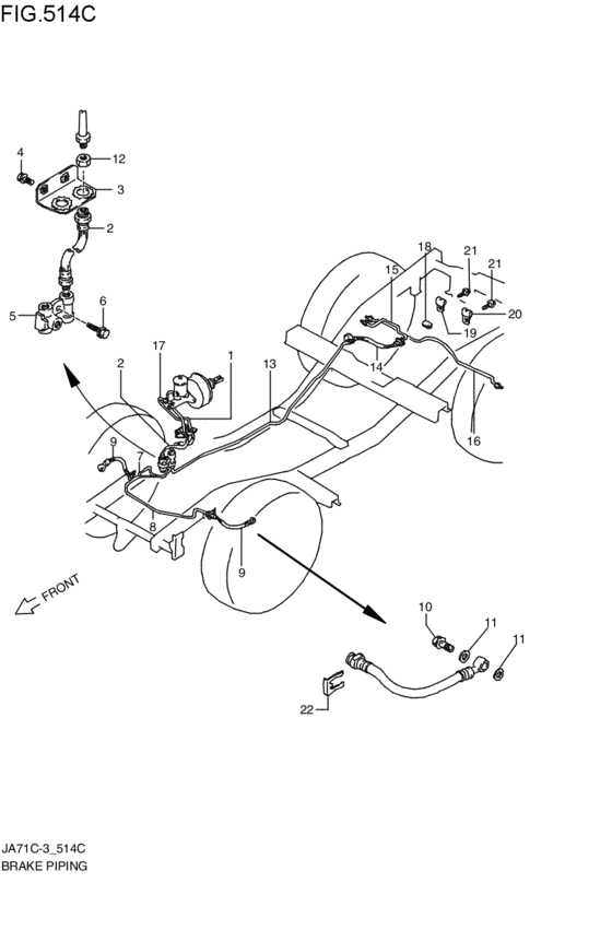 brakes piping