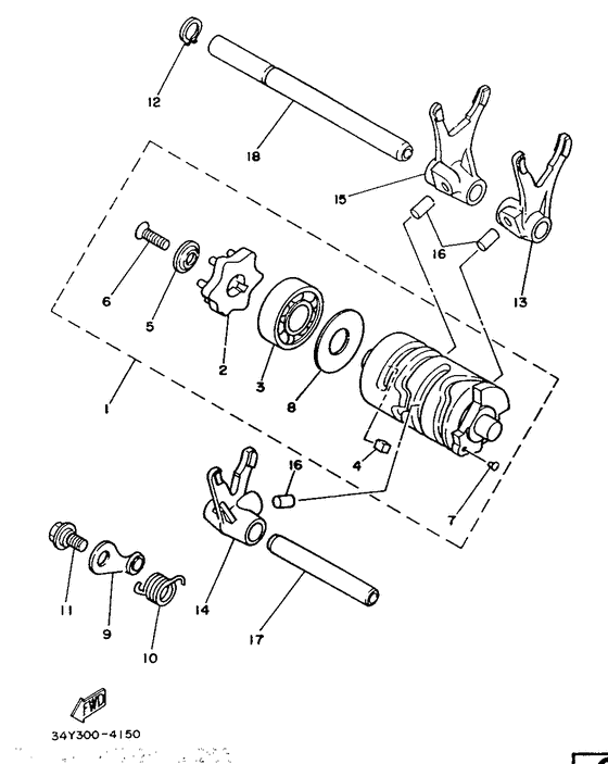 Shift Cam & Fork