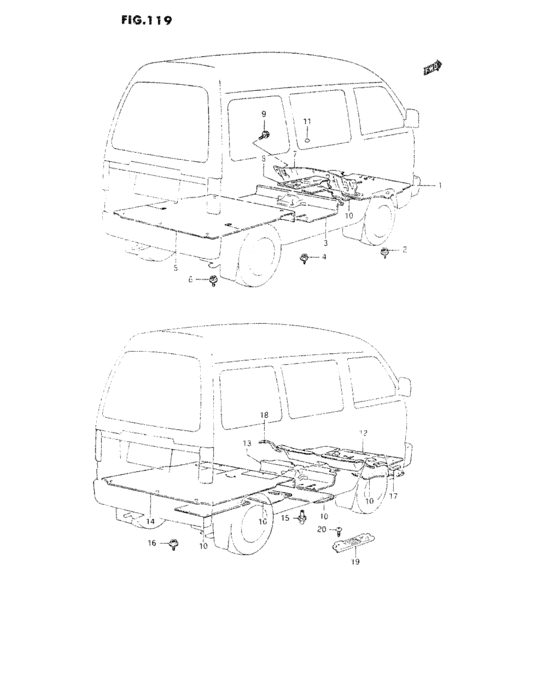 Floor mat and carpet