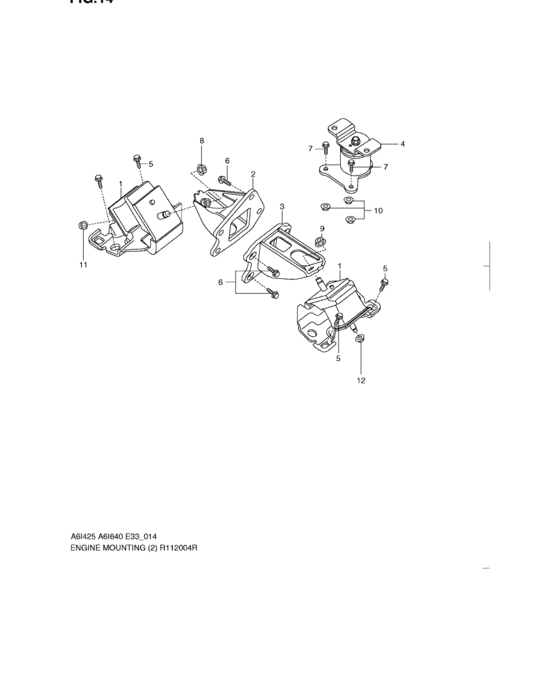 Engine mounting