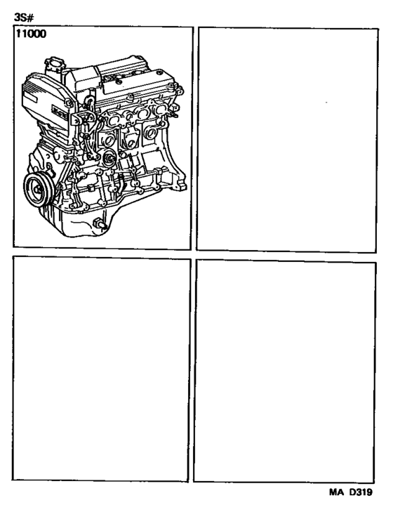 Partial Engine Assembly