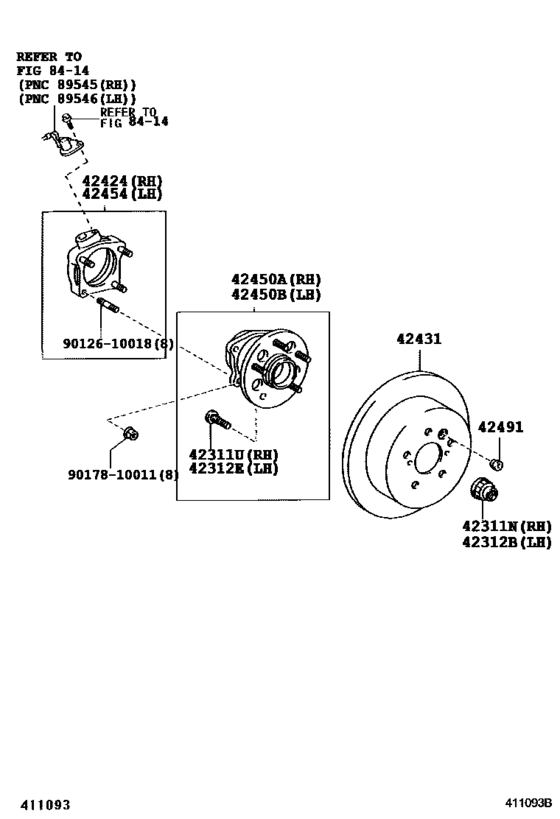 Rear Axle Shaft & Hub