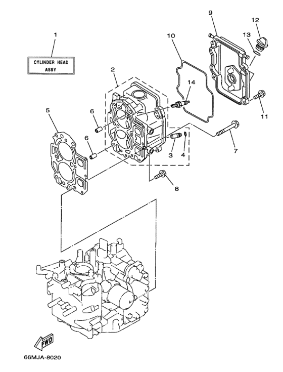 Cylinder crankcase