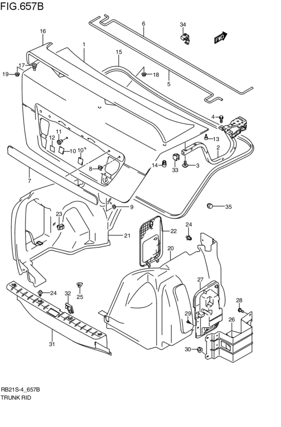 Крышка багажника