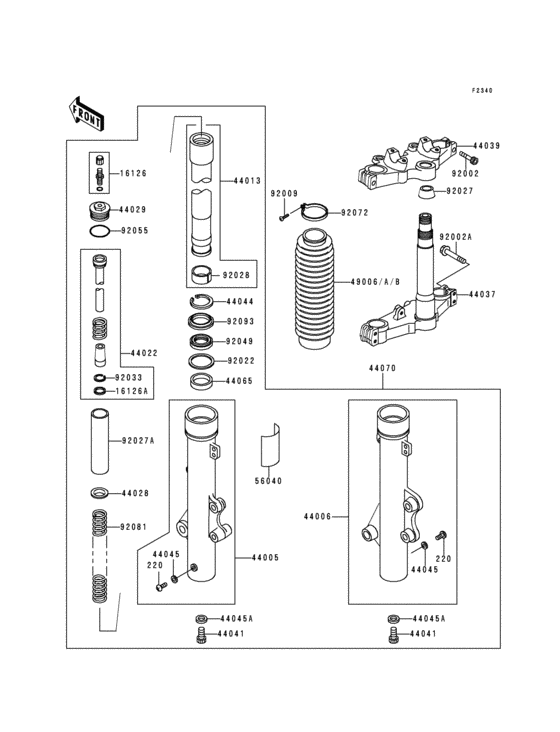 Front fork