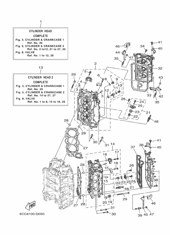 Cylinder & crankcase 2