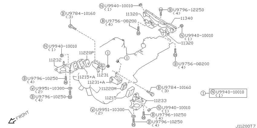Engine & transmission   mounting
