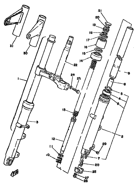 Front fork