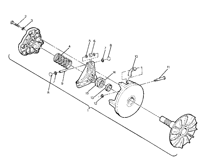 Drive clutch assembly