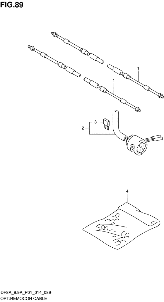 Opt:remocon cable