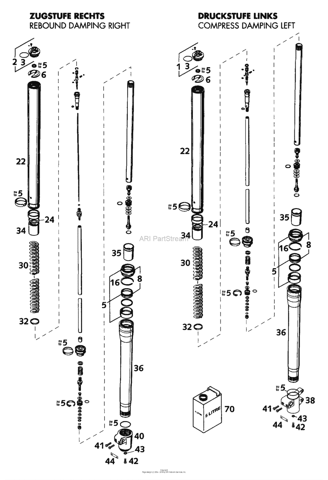 Fork Legs Wp Extreme