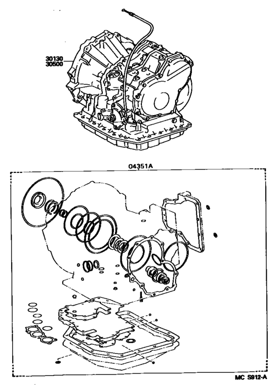 Transaxle Or Transmission Assy & Gasket Kit (Atm)