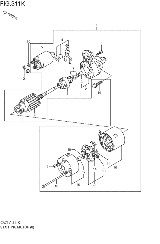 starting motor