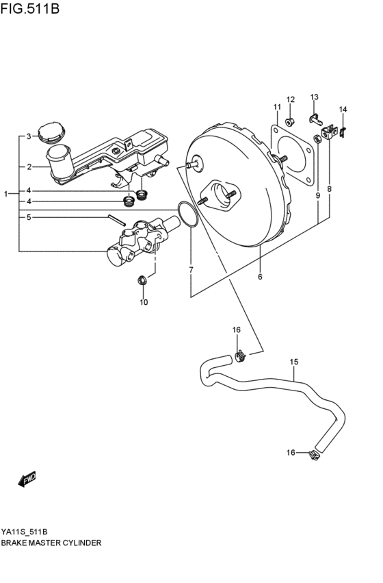 brakes master cylinder
