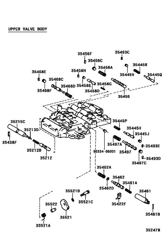 Valve Body & Oil Strainer (Atm)