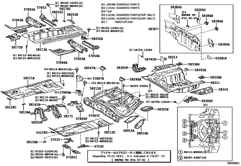 Floor Pan & Lower Back Panel