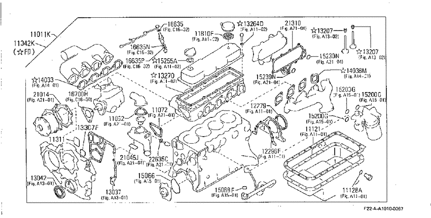 Engine gasket kit