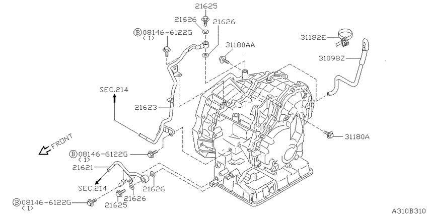Auto transmission,transaxle & fitting
