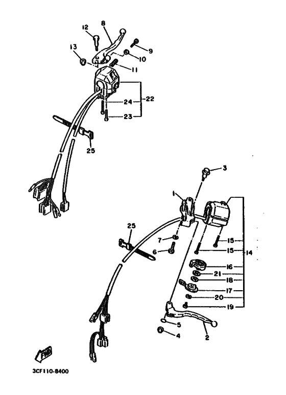Handle switch & lever