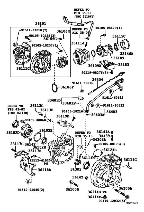 Transfer Case & Extension Housing