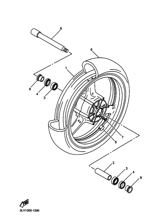 Front wheel