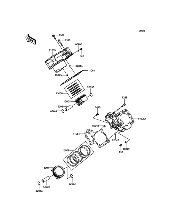 Cylinder/Piston(s)