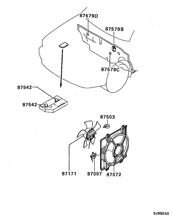 A/c cond, piping(less)