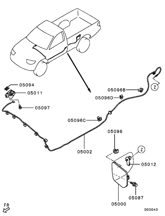 Fuel filler lid & lock