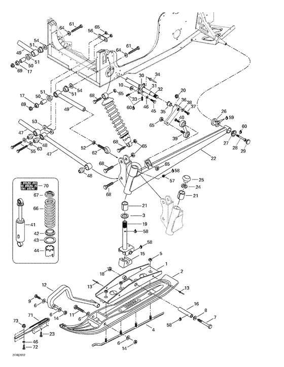07- front suspension and ski