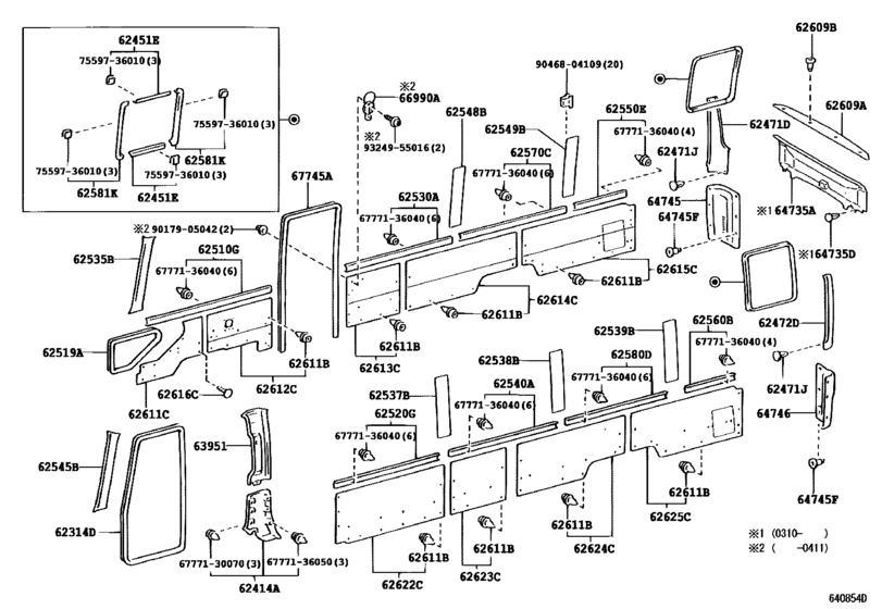 Inside Trim Board