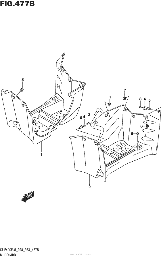 Mudguard (Lt-F400Fl5 P33)
