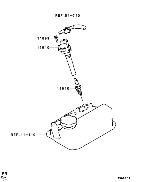 Spark plug,cable & coil