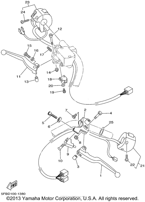 Handle switch & lever