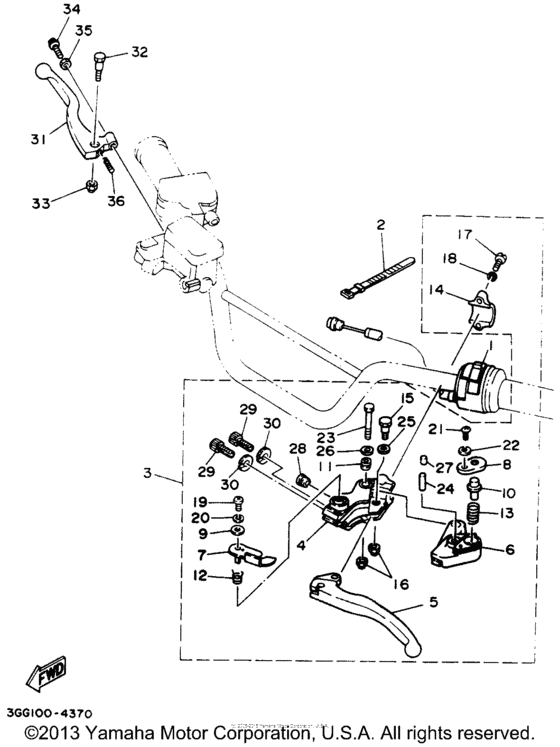 Handle switch & lever