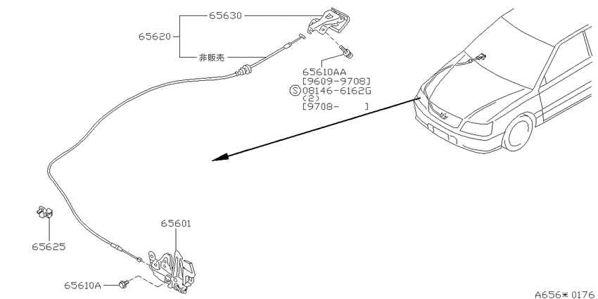 Hood lock control