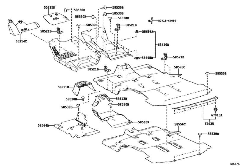 Floor Mat & Silencer Pad