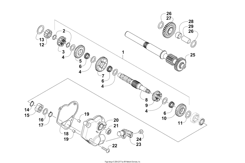 Secondary Transmission Assembly