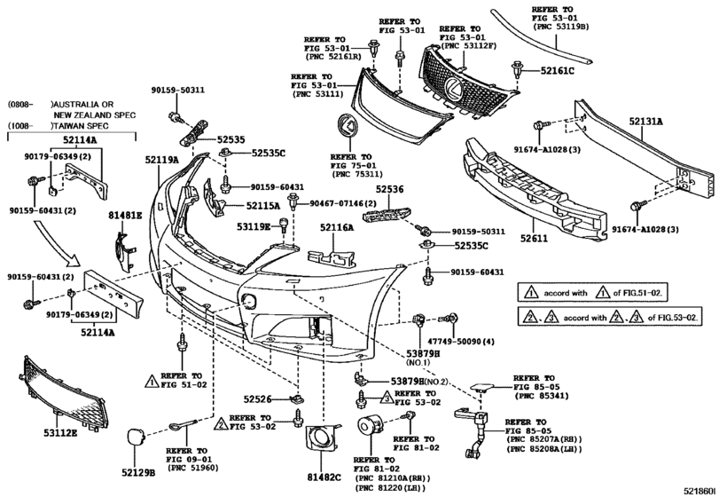Front Bumper & Bumper Stay