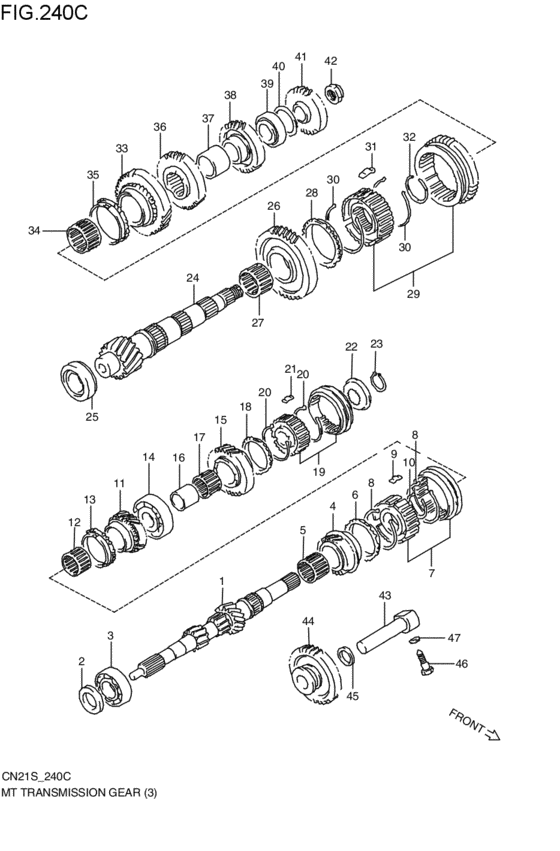 mt - transmission gear