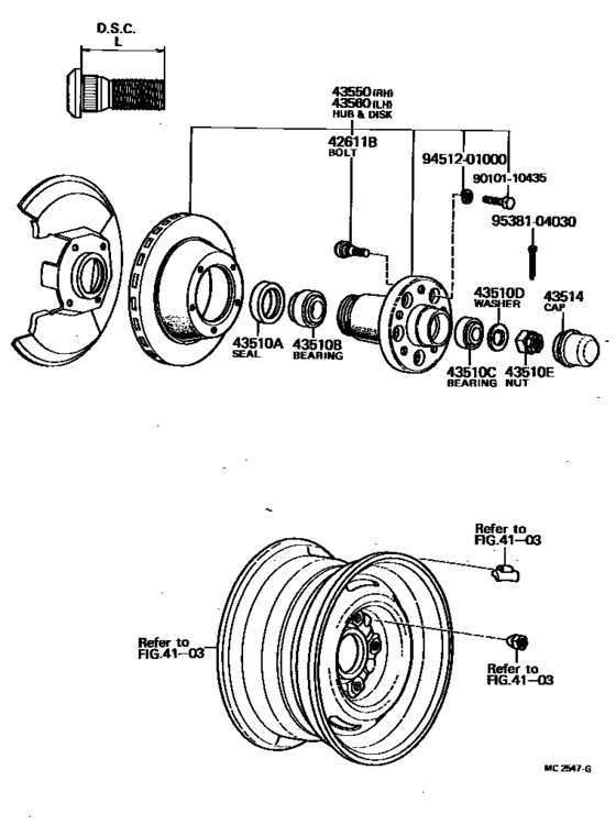 Front Axle Hub
